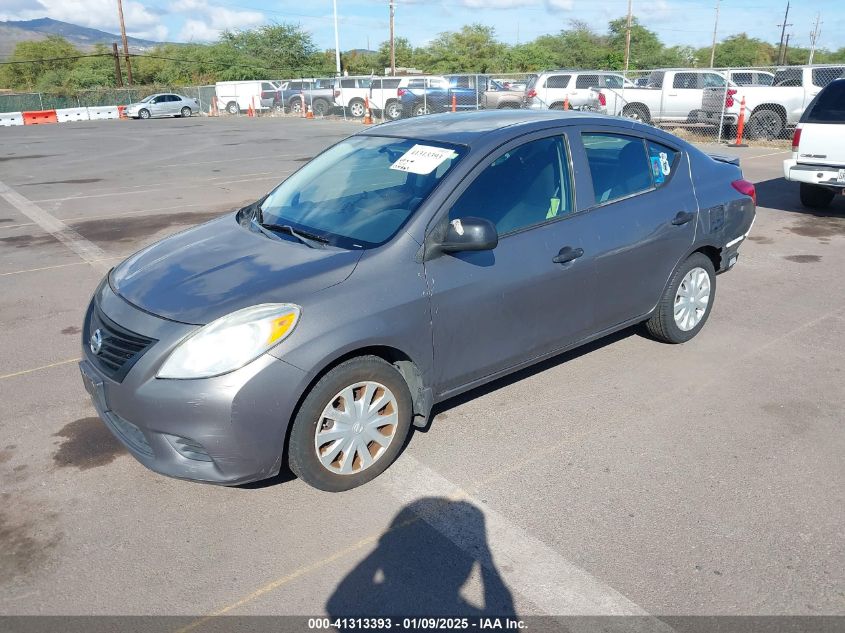 VIN 3N1CN7AP9EL845624 2014 Nissan Versa, 1.6 S+ no.2