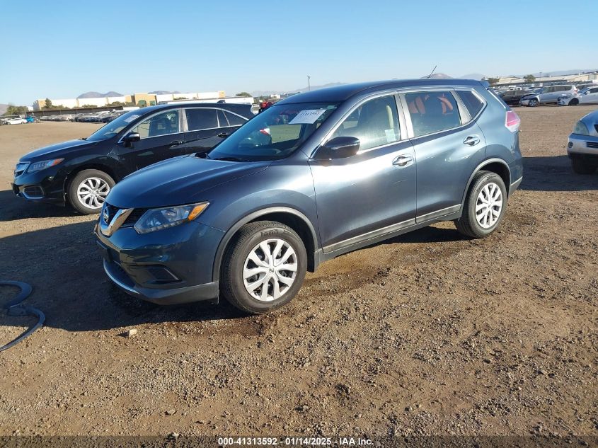 VIN 5N1AT2MTXEC835360 2014 Nissan Rogue, S no.2