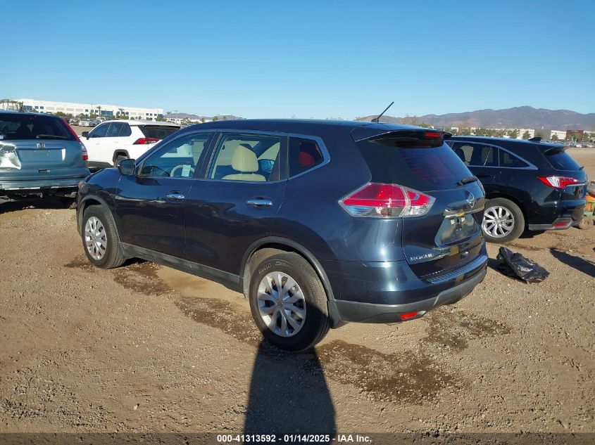 VIN 5N1AT2MTXEC835360 2014 Nissan Rogue, S no.3