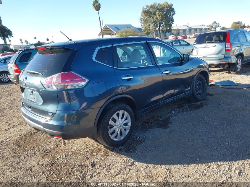 VIN 5N1AT2MTXEC835360 2014 Nissan Rogue, S no.4