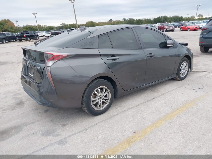 2016 TOYOTA PRIUS VIN: JTDKARFU7G3505269
