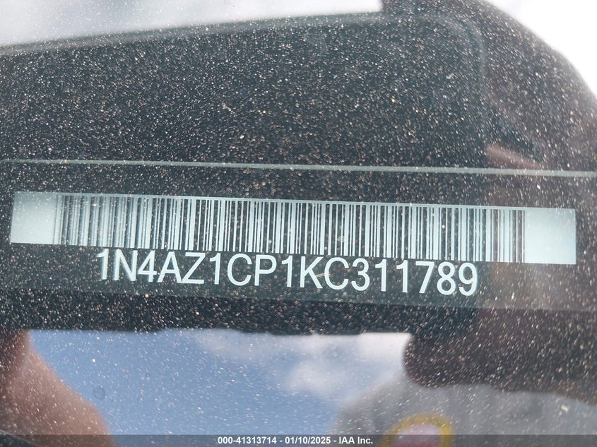 2019 NISSAN LEAF SV - 1N4AZ1CP1KC311789