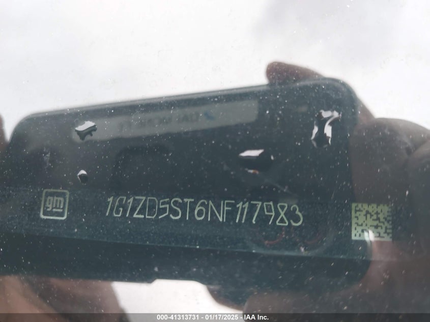 2022 CHEVROLET MALIBU LT - 1G1ZD5ST6NF117983