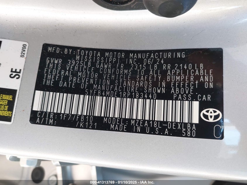 2014 TOYOTA COROLLA S PLUS - 5YFBURHE3EP075242