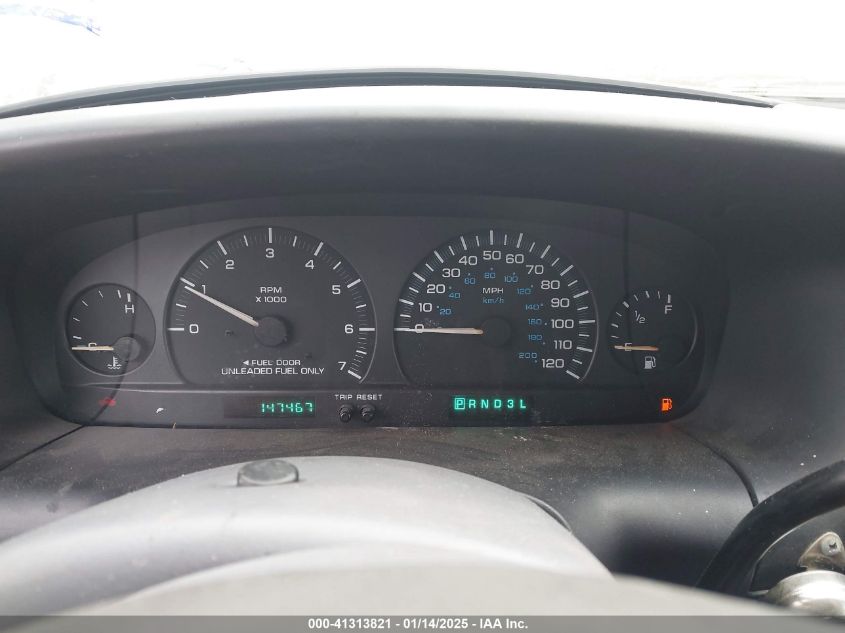 2000 Chrysler Grand Voyager Se VIN: 1C4GJ44G1YB729215 Lot: 41313821