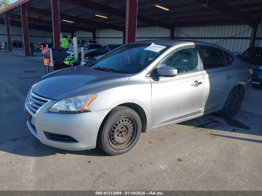 VIN 3N1AB7AP9EY329556 2014 NISSAN SENTRA no.2