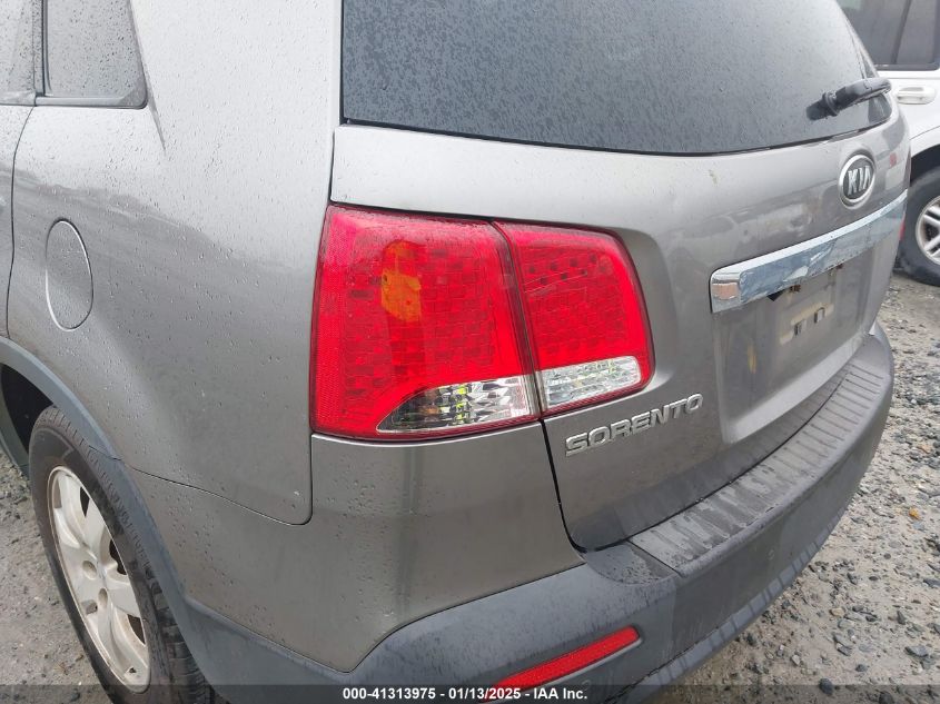 2012 Kia Sorento Lx VIN: 5XYKT3A66CG251432 Lot: 41313975