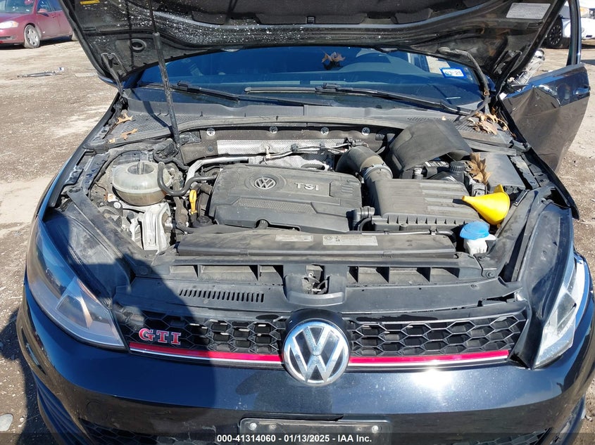 2016 VOLKSWAGEN GOLF GTI S W/PERFORMANCE PACKAGE 2-DOOR - 3VWY47AU3GM007367