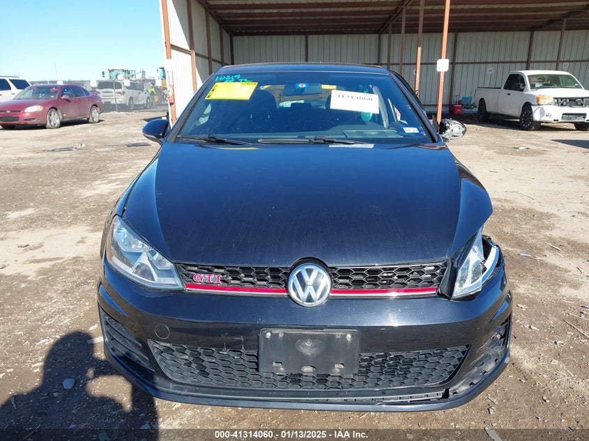 2016 VOLKSWAGEN GOLF GTI S W/PERFORMANCE PACKAGE 2-DOOR - 3VWY47AU3GM007367