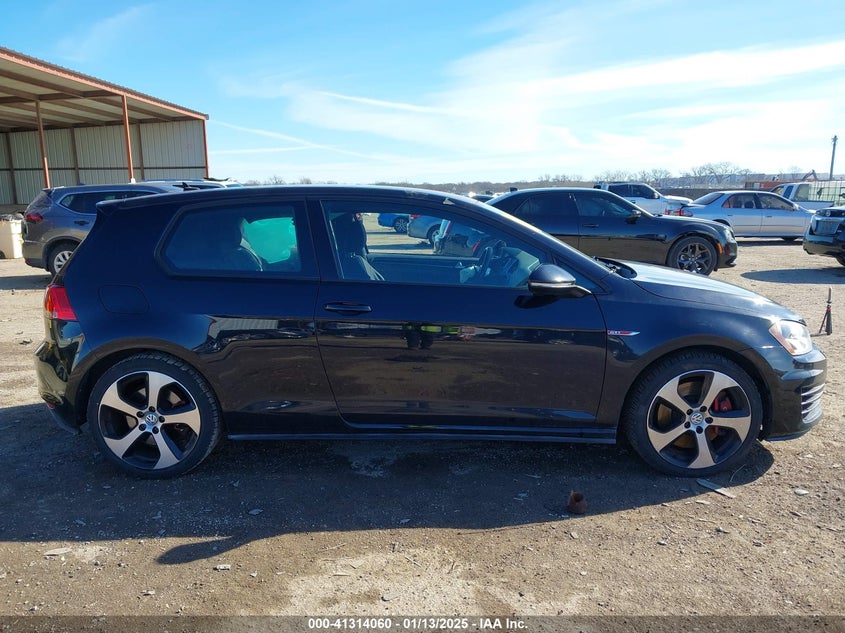 2016 VOLKSWAGEN GOLF GTI S W/PERFORMANCE PACKAGE 2-DOOR - 3VWY47AU3GM007367