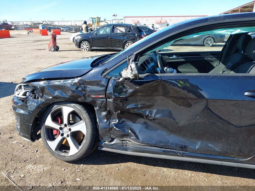 2016 VOLKSWAGEN GOLF GTI S W/PERFORMANCE PACKAGE 2-DOOR - 3VWY47AU3GM007367