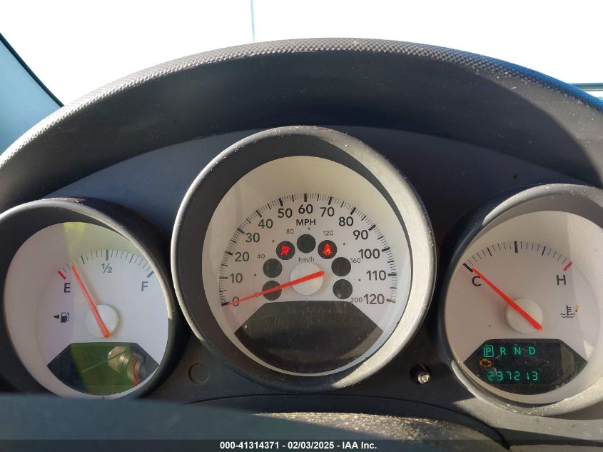 2007 Dodge Caliber VIN: 1B3HB28B87D323456 Lot: 41314371