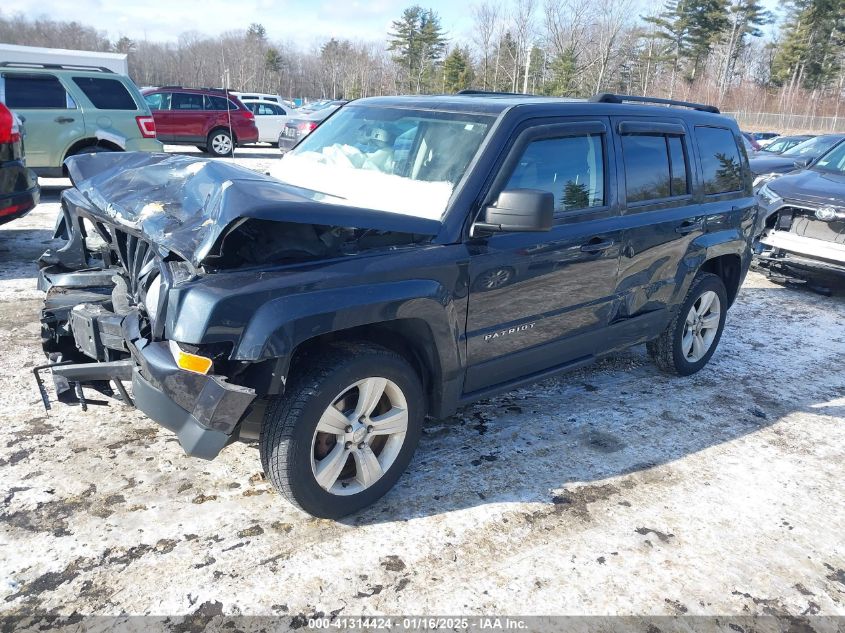 VIN 1C4NJRFB5ED520758 2014 Jeep Patriot, Latitude no.2