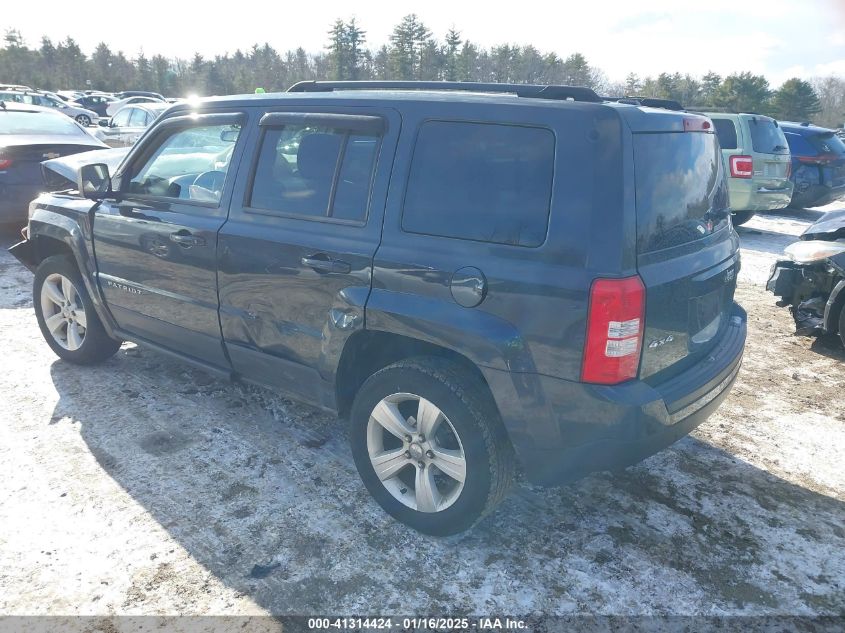 VIN 1C4NJRFB5ED520758 2014 Jeep Patriot, Latitude no.3