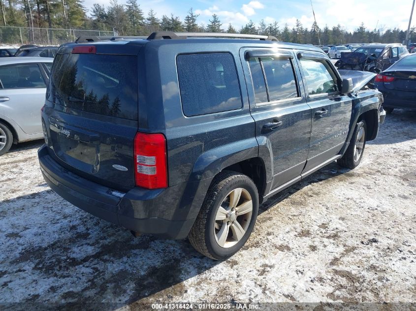 VIN 1C4NJRFB5ED520758 2014 Jeep Patriot, Latitude no.4