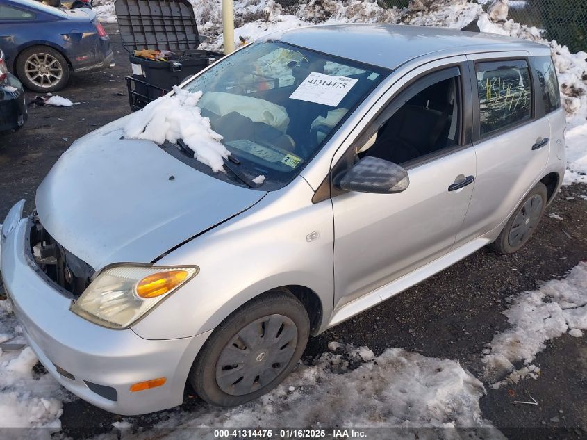 2006 Scion Xa grey hatchback gasoline JTKKT624365004387 photo #3