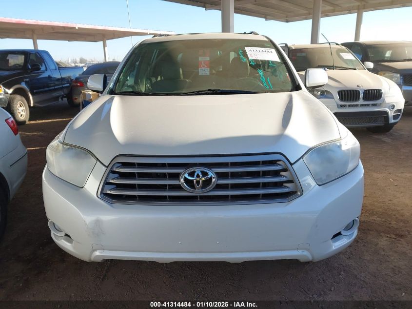 2010 Toyota Highlander Se V6 VIN: 5TDKK3EHXAS008088 Lot: 41314484