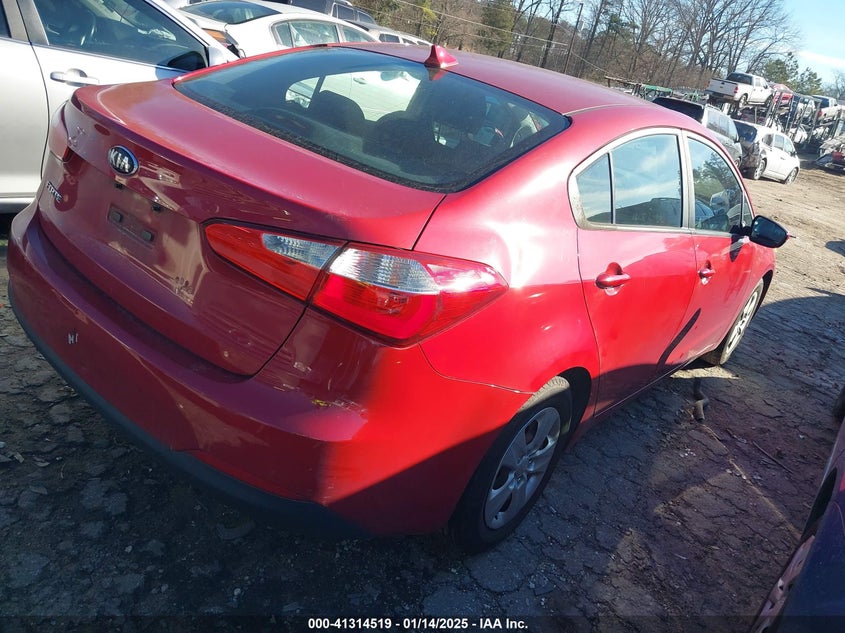 2016 KIA FORTE VIN: KNAFK4A62G5584734