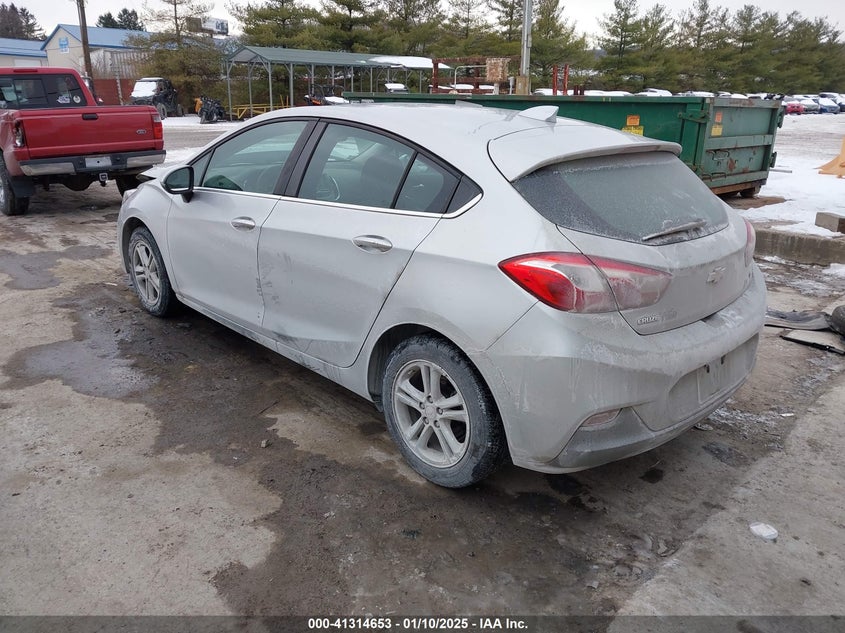2017 CHEVROLET CRUZE VIN: 3G1BE6SM9HS609257
