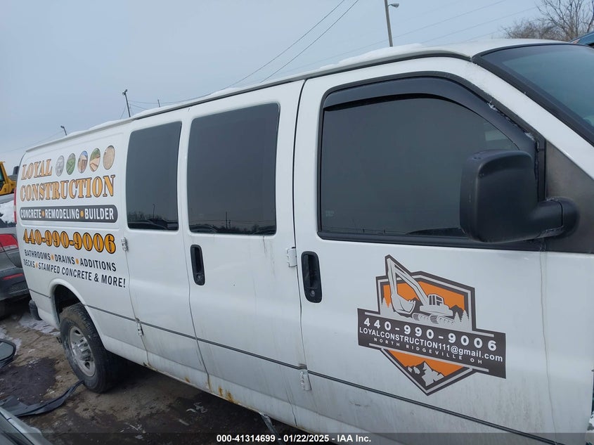 2015 CHEVROLET EXPRESS 3500 WORK VAN - 1GCZGUCG1F1101005