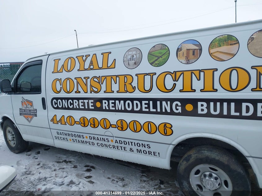 2015 CHEVROLET EXPRESS 3500 WORK VAN - 1GCZGUCG1F1101005