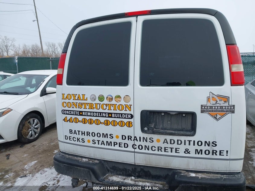 2015 CHEVROLET EXPRESS 3500 WORK VAN - 1GCZGUCG1F1101005