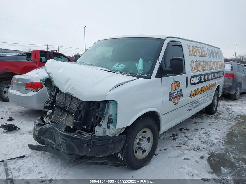 2015 CHEVROLET EXPRESS 3500 WORK VAN - 1GCZGUCG1F1101005