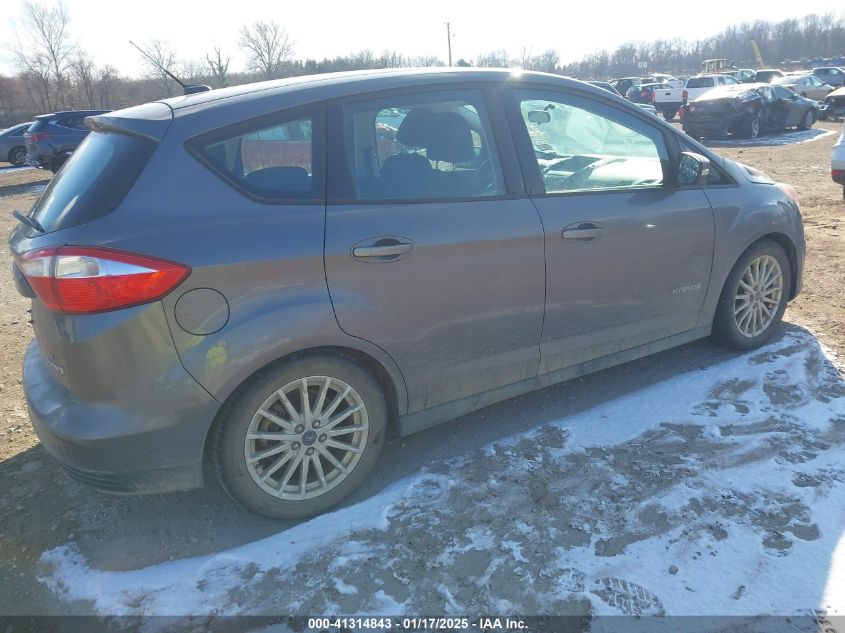 VIN 1FADP5AU9DL517822 2013 FORD C-MAX HYBRID no.4