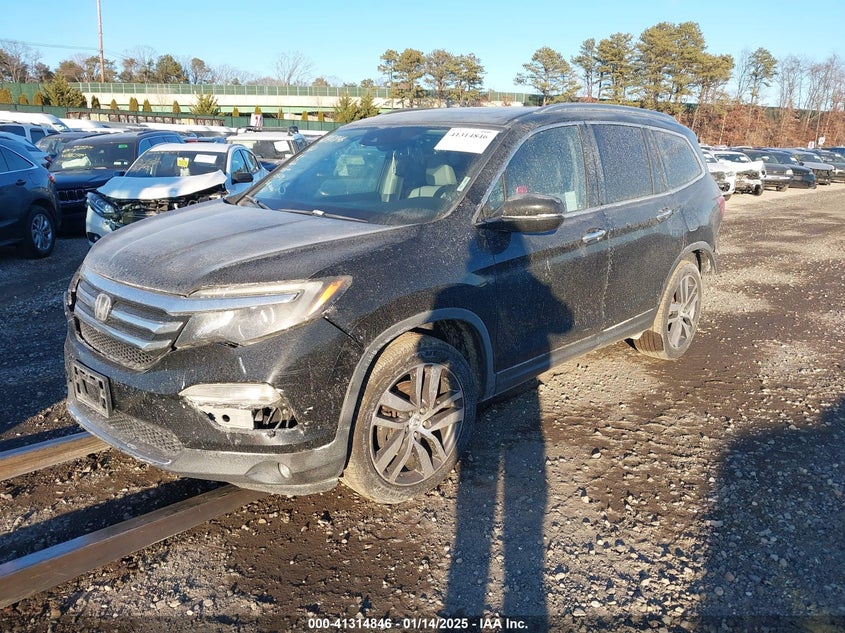 Vin: 5fnyf6h07gb102769, lot: 41805264, honda pilot elite 20162