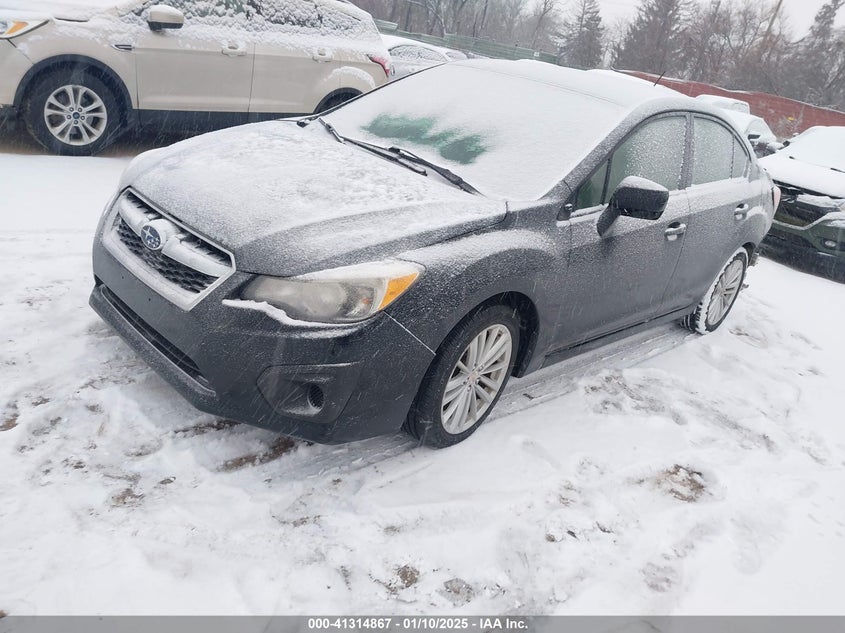 2012 SUBARU IMPREZA VIN: JF1GJAD66CH007904