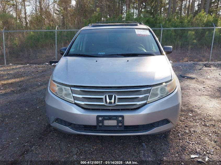 2011 Honda Odyssey Ex-L VIN: 5FNRL5H63BB009090 Lot: 41315017