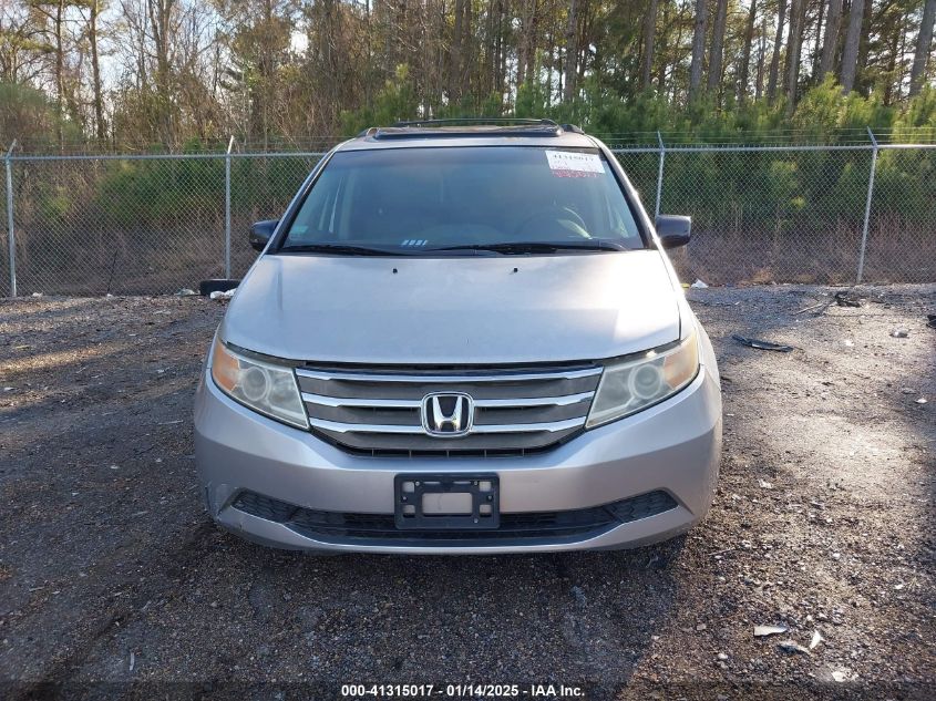 2011 Honda Odyssey Ex-L VIN: 5FNRL5H63BB009090 Lot: 41315017