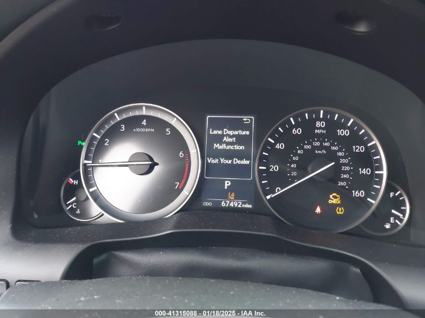 2017 Lexus Es 350 VIN: 58ABK1GG4HU078110 Lot: 41315088