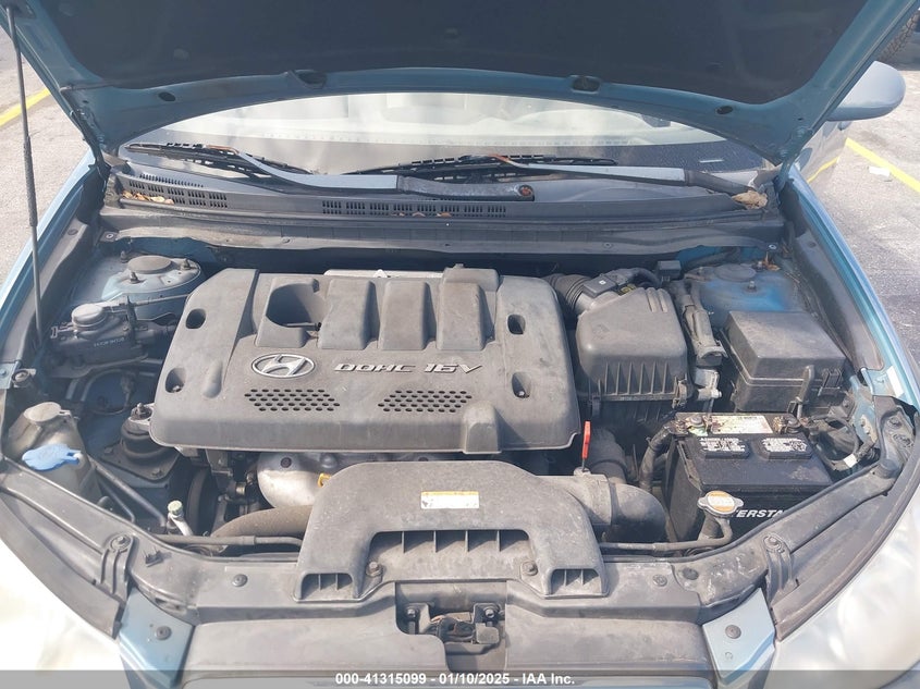 2007 HYUNDAI ELANTRA VIN: KMHDU46D37U127427