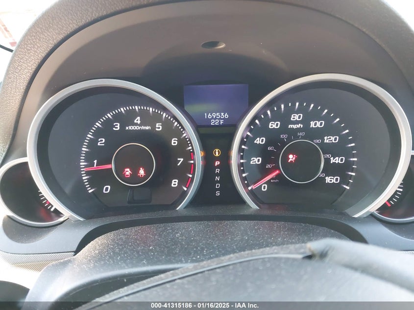 2012 ACURA TL VIN: 19UUA9F58CA009101