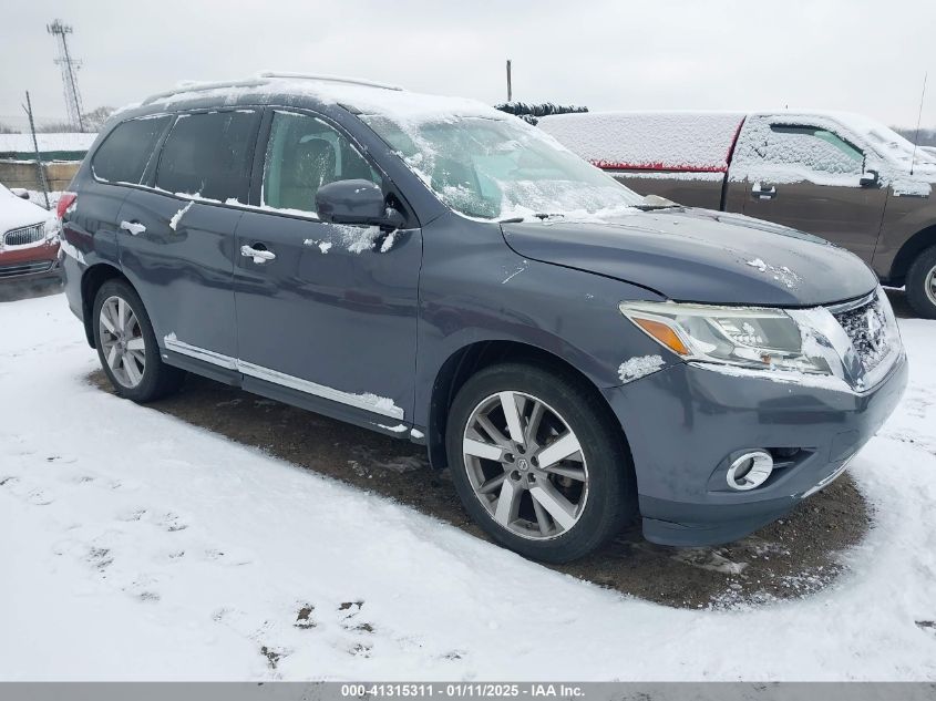 VIN 5N1AR2MM9DC671069 2013 Nissan Pathfinder, Platinum no.1