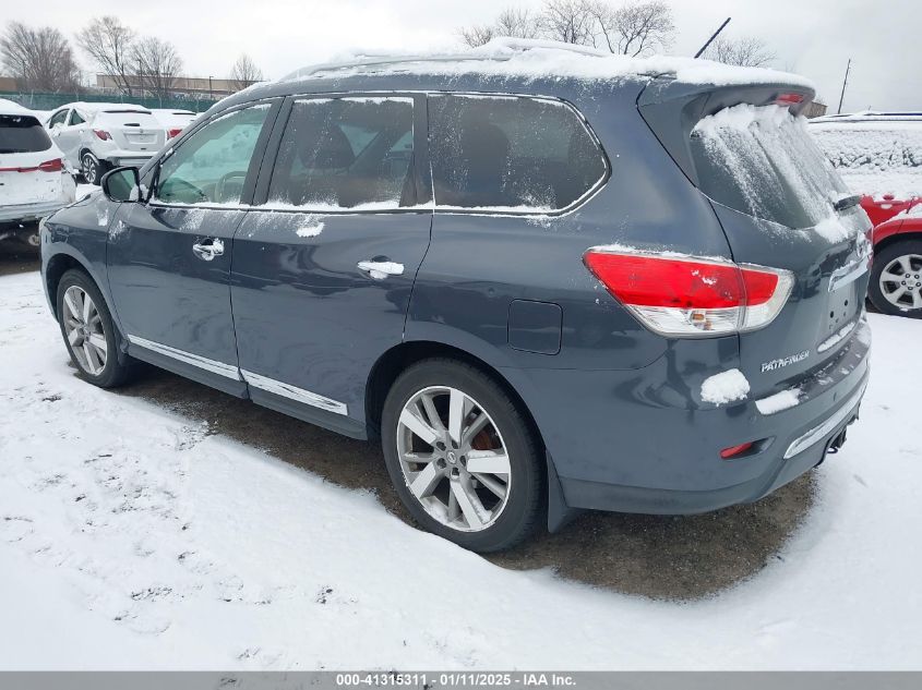 VIN 5N1AR2MM9DC671069 2013 Nissan Pathfinder, Platinum no.3