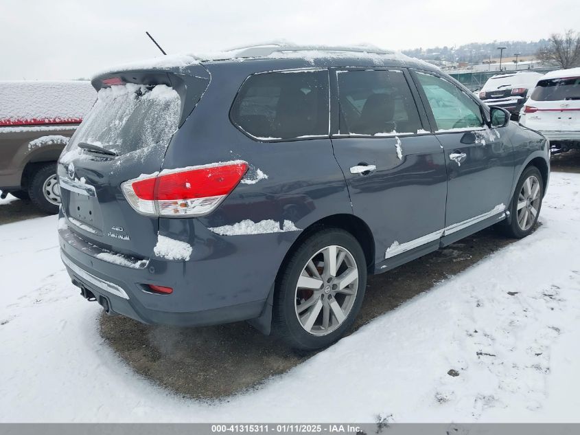 VIN 5N1AR2MM9DC671069 2013 Nissan Pathfinder, Platinum no.4