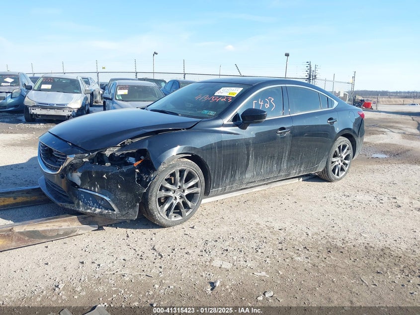 Vin: jm1gl1w55h1104164, lot: 41805841, mazda mazda6 grand touring 20172