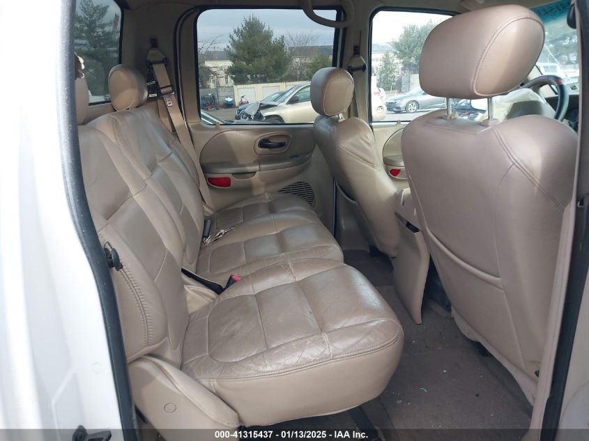 2001 Ford F-150 Harley-Davidson Edition/King Ranch Edition/Lariat/Xlt VIN: 1FTRW07W31KB35463 Lot: 41315437