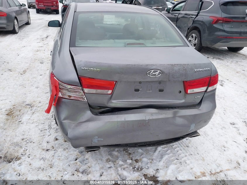 2006 HYUNDAI SONATA VIN: 5NPEU46F26H114378
