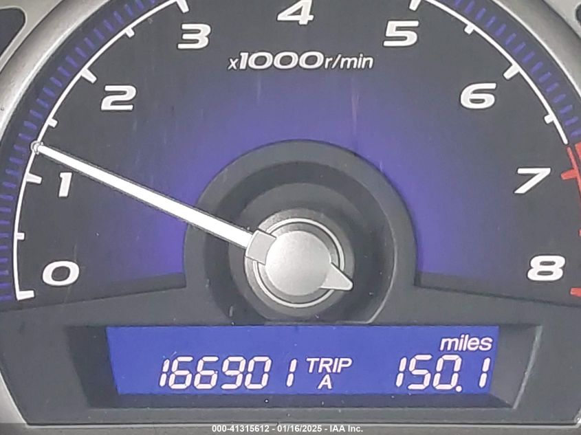 2008 Honda Civic Ex VIN: 1HGFA16808L065971 Lot: 41315612