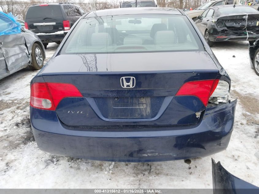 2008 Honda Civic Ex VIN: 1HGFA16808L065971 Lot: 41315612