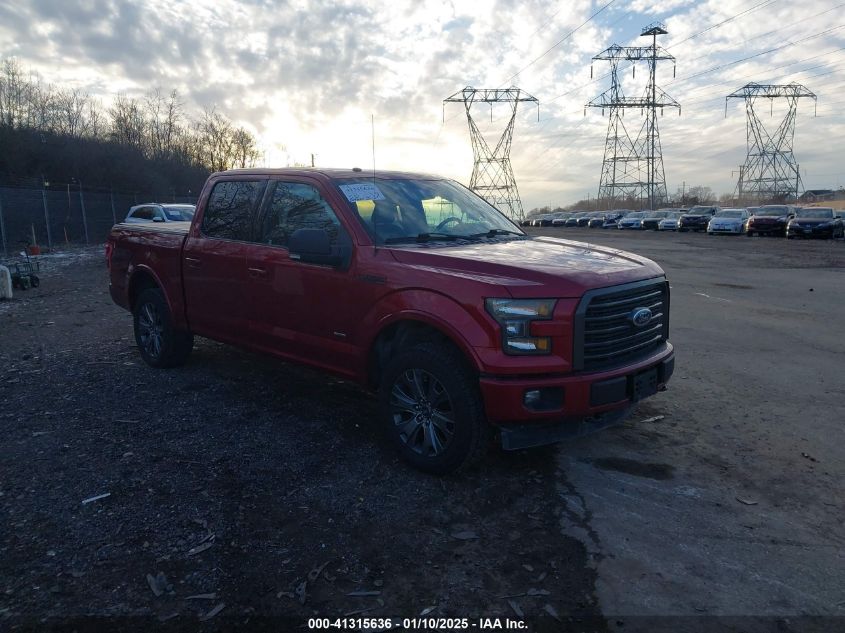 2017 FORD F-150 XLT - 1FTEW1EPXHFA18420