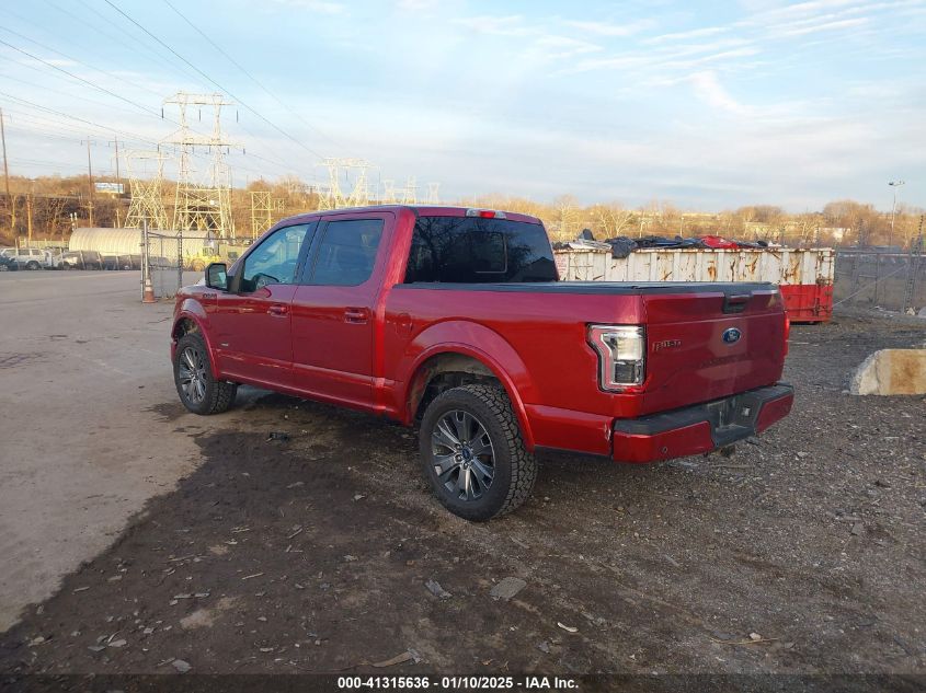 VIN 1FTEW1EPXHFA18420 2017 Ford F-150, Xlt no.3