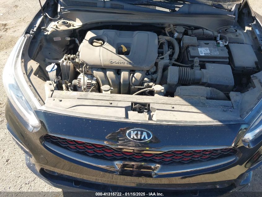 VIN 3KPF34ADXME357581 2021 KIA FORTE no.10