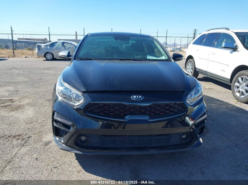 VIN 3KPF34ADXME357581 2021 KIA FORTE no.12