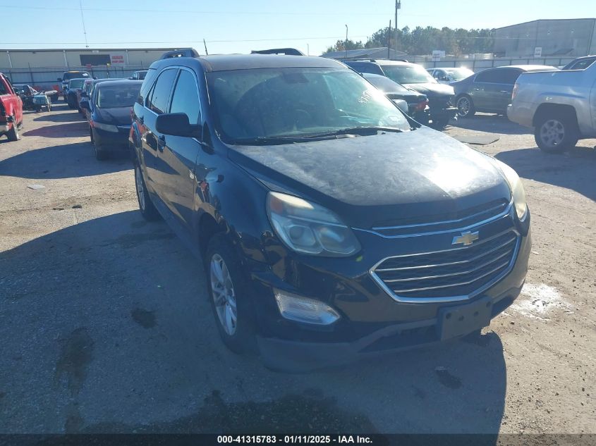 VIN 2GNALCEKXG6123238 2016 Chevrolet Equinox, LT no.1