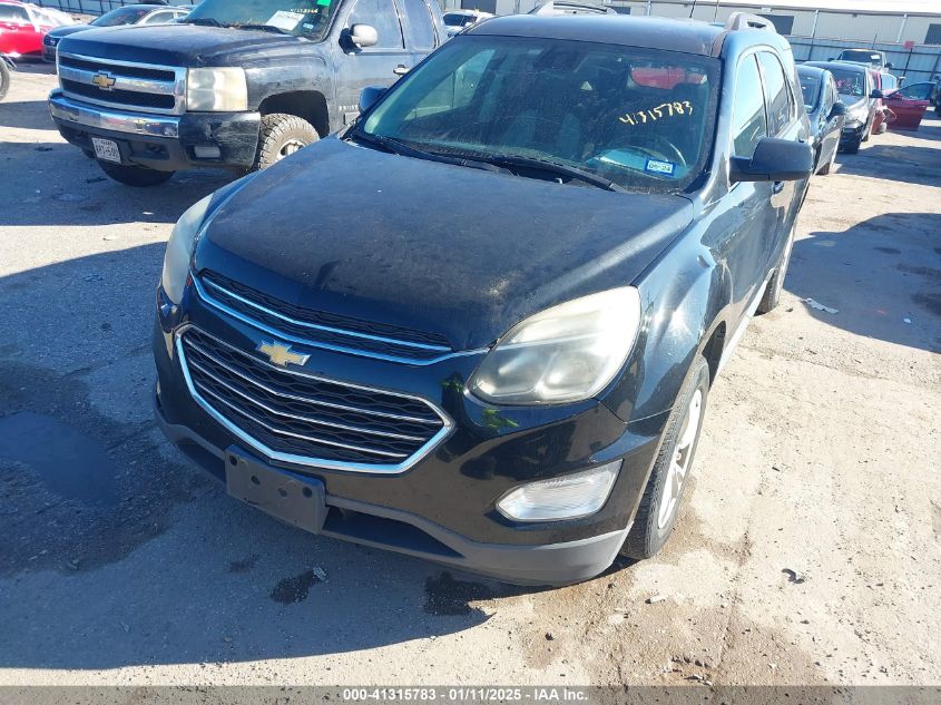 VIN 2GNALCEKXG6123238 2016 Chevrolet Equinox, LT no.2