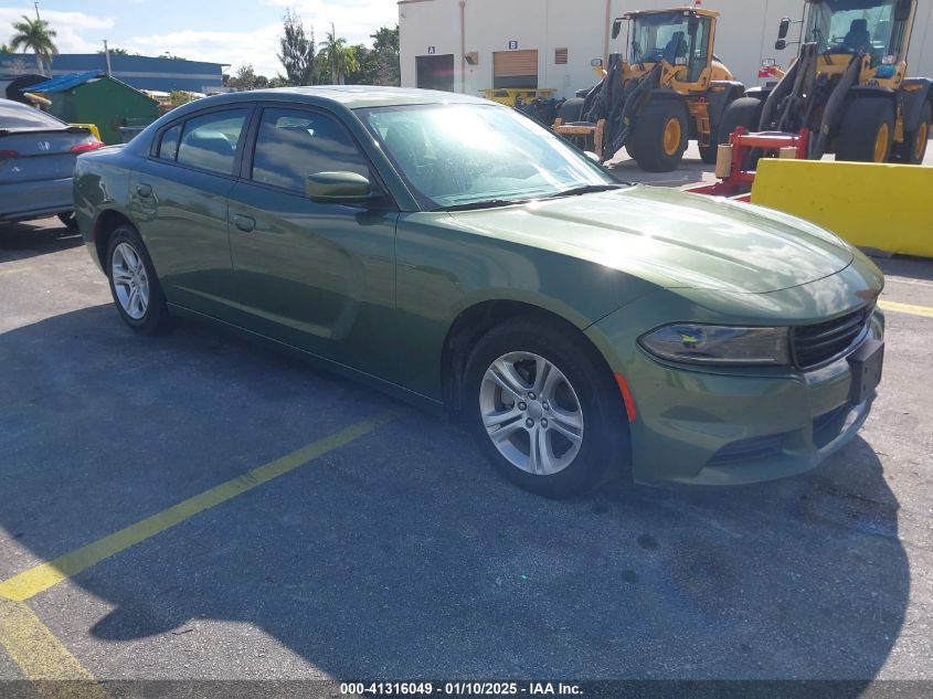 VIN 2C3CDXBG9NH201553 2022 DODGE CHARGER no.1